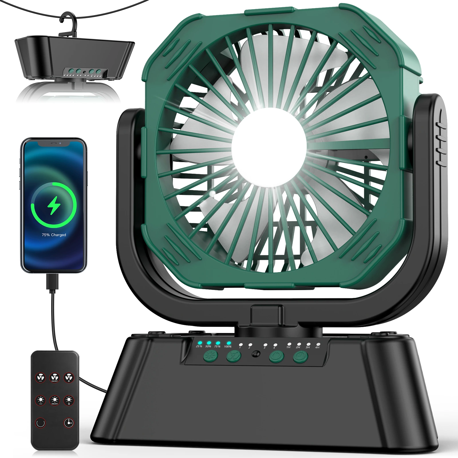High Speed Portable Camping Fan