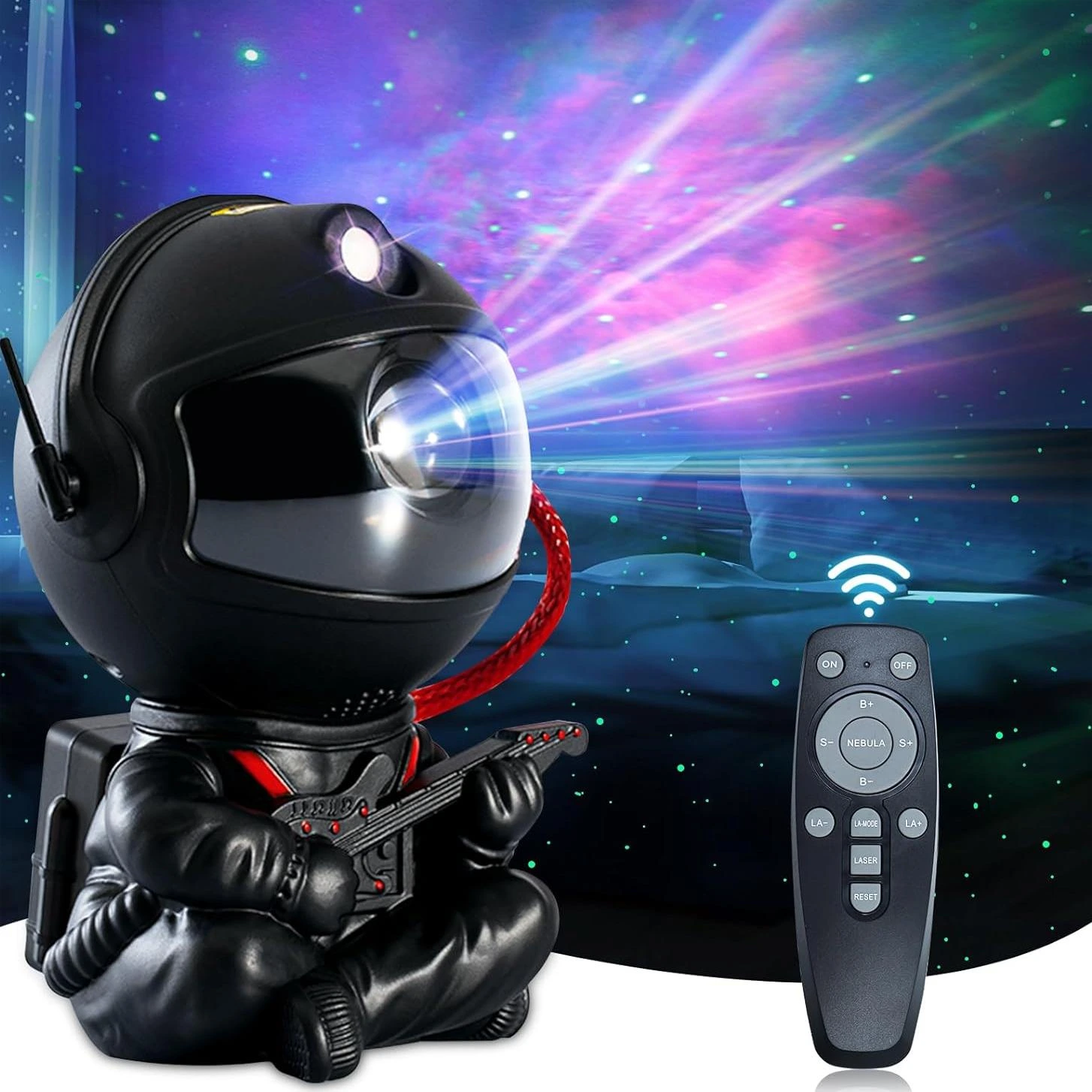 Space Sphere Meteor Focusing Projection Lamp