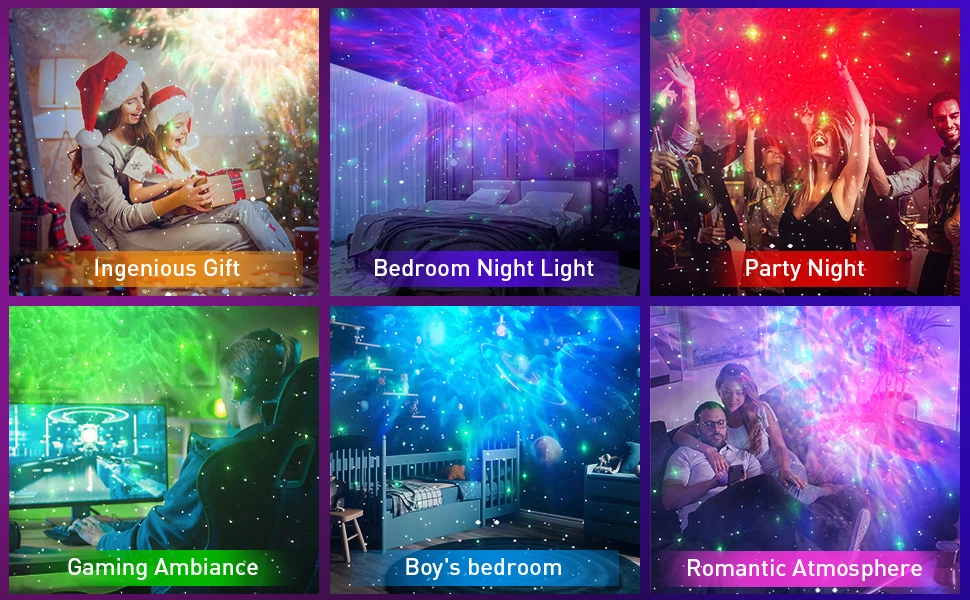 2026 Upgraded LED Projection Light | Higher Brightness & Stability