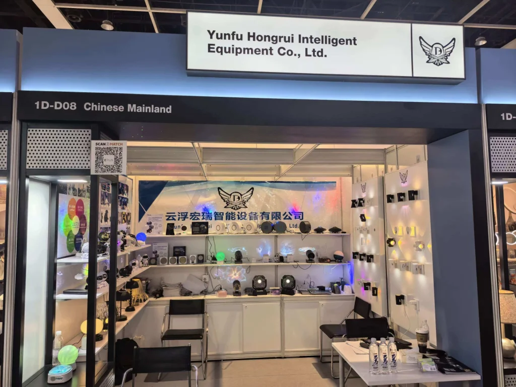 We Attend Hong Kong Lighting Fair 2026 | New LED Projection Light Display